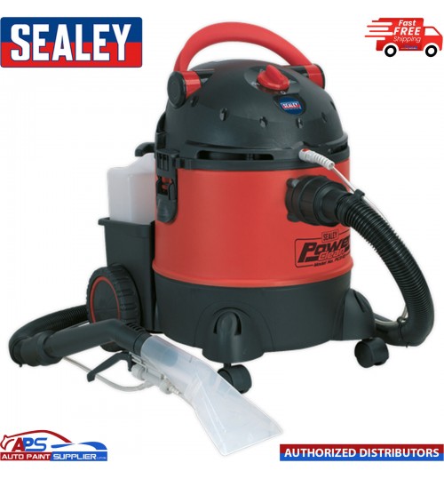 Sealey PC310 Valeting Machine Wet & Dry with Accessories 20ltr 1250W 230V